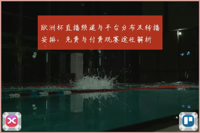欧洲杯直播频道与平台分布及转播安排，免费与付费观赛途径解析